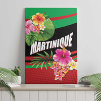 Personalized Martinique Tropical Flower Canvas Wall Art Matinik Beautiful Island