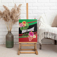 Personalized Martinique Tropical Flower Canvas Wall Art Matinik Beautiful Island