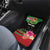 Personalized Martinique Tropical Flower Car Mats Matinik Beautiful Island