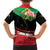 Personalized Martinique Tropical Flower Family Matching Long Sleeve Bodycon Dress and Hawaiian Shirt Matinik Beautiful Island
