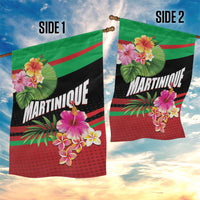 Personalized Martinique Tropical Flower Garden Flag Matinik Beautiful Island