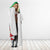 Personalized Martinique Tropical Flower Hooded Blanket Matinik Beautiful Island