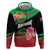 Personalized Martinique Tropical Flower Hoodie Matinik Beautiful Island