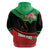 Personalized Martinique Tropical Flower Hoodie Matinik Beautiful Island