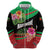 Personalized Martinique Tropical Flower Hoodie Matinik Beautiful Island