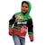 Personalized Martinique Tropical Flower Kid Hoodie Matinik Beautiful Island