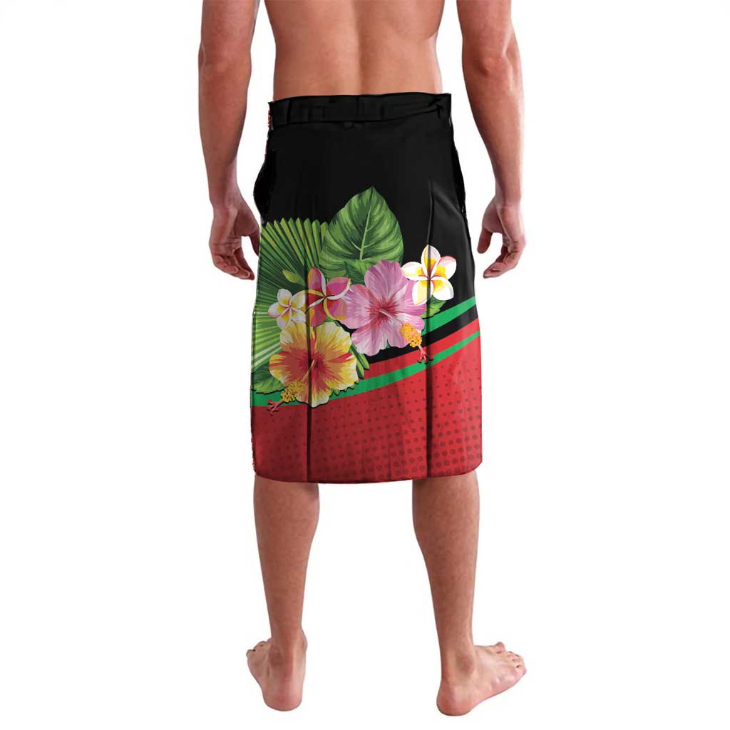 Personalized Martinique Tropical Flower Lavalava Matinik Beautiful Island