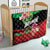 Personalized Martinique Tropical Flower Quilt Matinik Beautiful Island