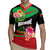 Personalized Martinique Tropical Flower Rugby Jersey Matinik Beautiful Island