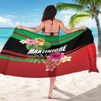 Personalized Martinique Tropical Flower Sarong Matinik Beautiful Island