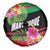 Personalized Martinique Tropical Flower Spare Tire Cover Matinik Beautiful Island