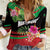 Personalized Martinique Tropical Flower Women Casual Shirt Matinik Beautiful Island