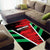 Custom Football Martinique Area Rug Les Matinino Go Champion