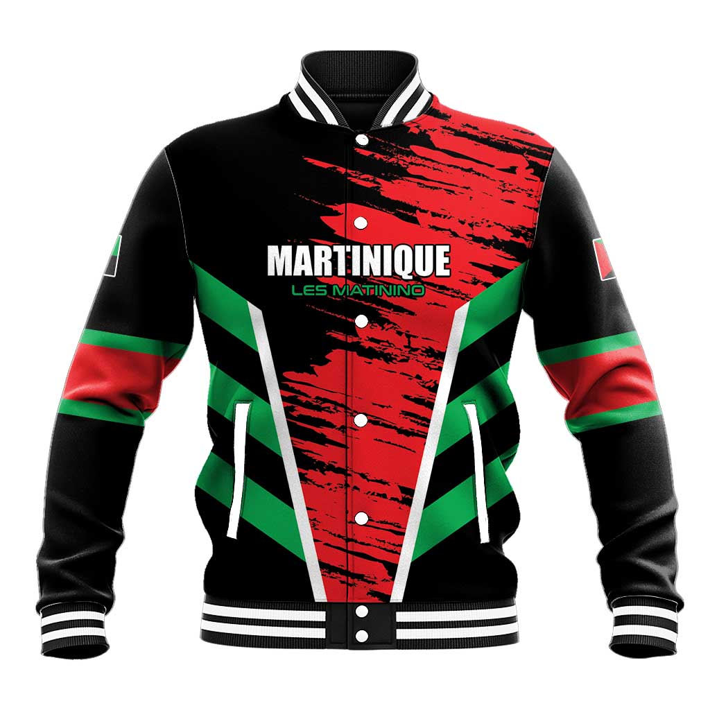 Custom Football Martinique Baseball Jacket Les Matinino Go Champion