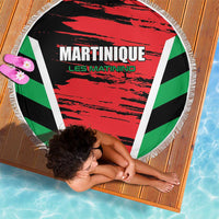 Custom Football Martinique Beach Blanket Les Matinino Go Champion