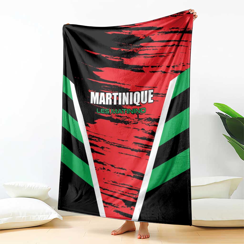 Custom Football Martinique Blanket Les Matinino Go Champion