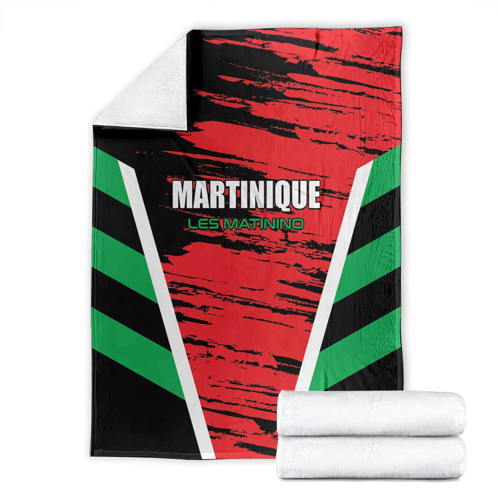 Custom Football Martinique Blanket Les Matinino Go Champion
