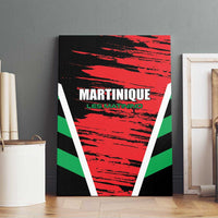 Custom Football Martinique Canvas Wall Art Les Matinino Go Champion