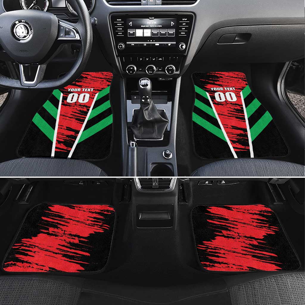 Custom Football Martinique Car Mats Les Matinino Go Champion