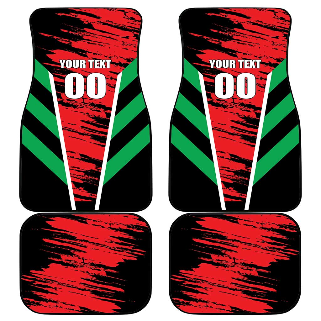 Custom Football Martinique Car Mats Les Matinino Go Champion