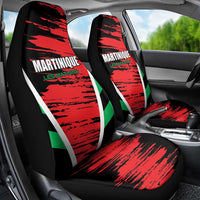 Custom Football Martinique Car Seat Cover Les Matinino Go Champion