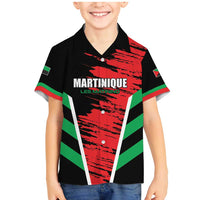 Custom Football Martinique Family Matching Mermaid Dress and Hawaiian Shirt Les Matinino Go Champion