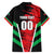Custom Football Martinique Family Matching Off Shoulder Short Dress and Hawaiian Shirt Les Matinino Go Champion