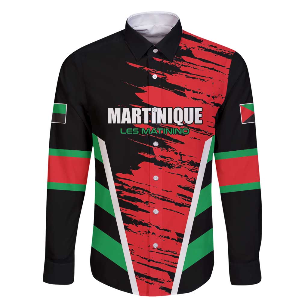 Custom Football Martinique Family Matching Puletasi and Hawaiian Shirt Les Matinino Go Champion