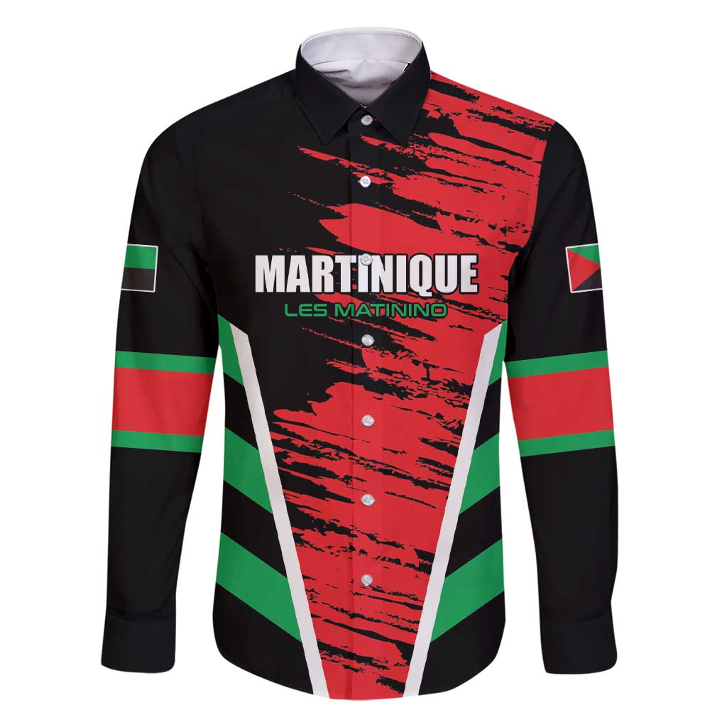 Custom Football Martinique Family Matching Short Sleeve Bodycon Dress and Hawaiian Shirt Les Matinino Go Champion