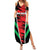 Custom Football Martinique Family Matching Summer Maxi Dress and Hawaiian Shirt Les Matinino Go Champion
