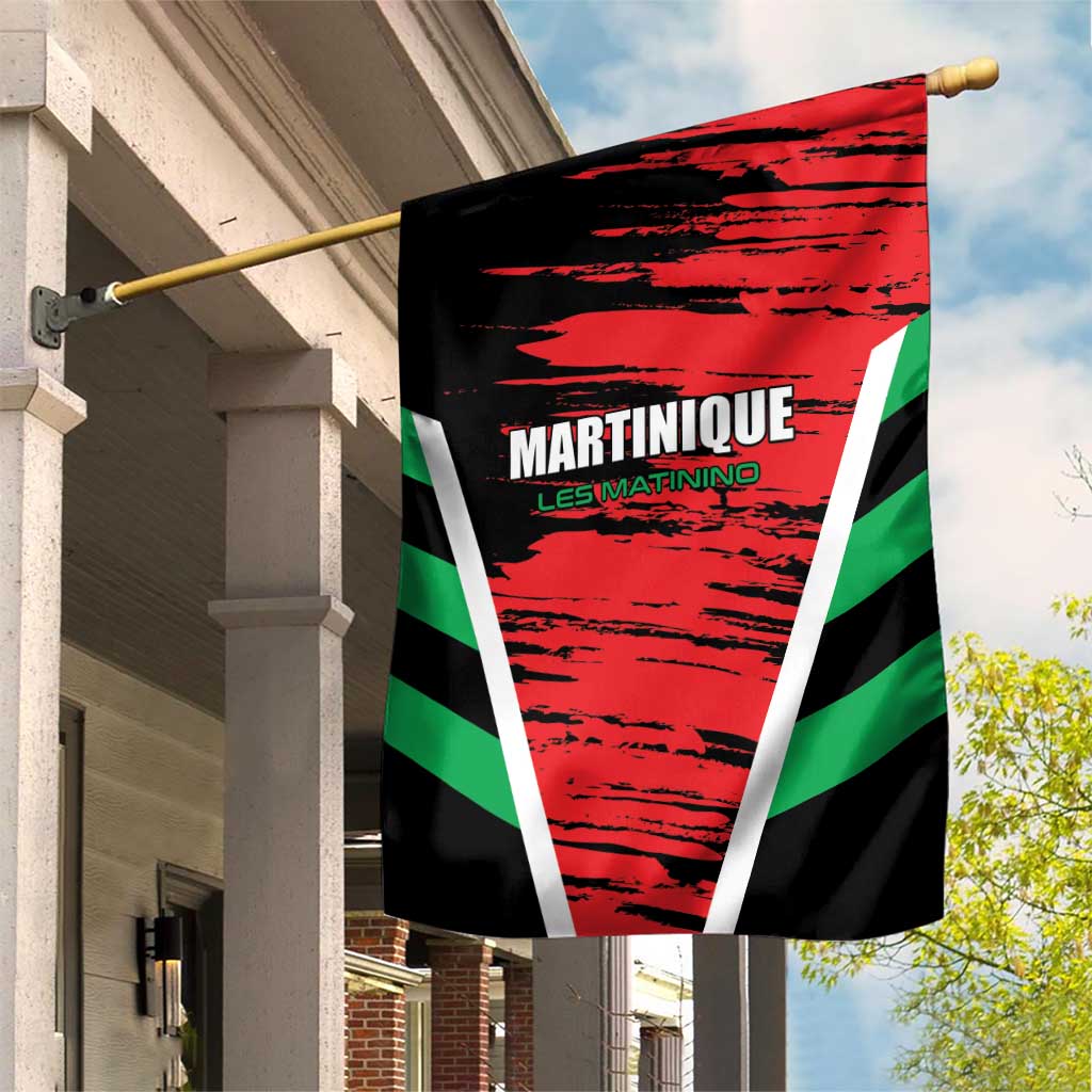 Custom Football Martinique Garden Flag Les Matinino Go Champion
