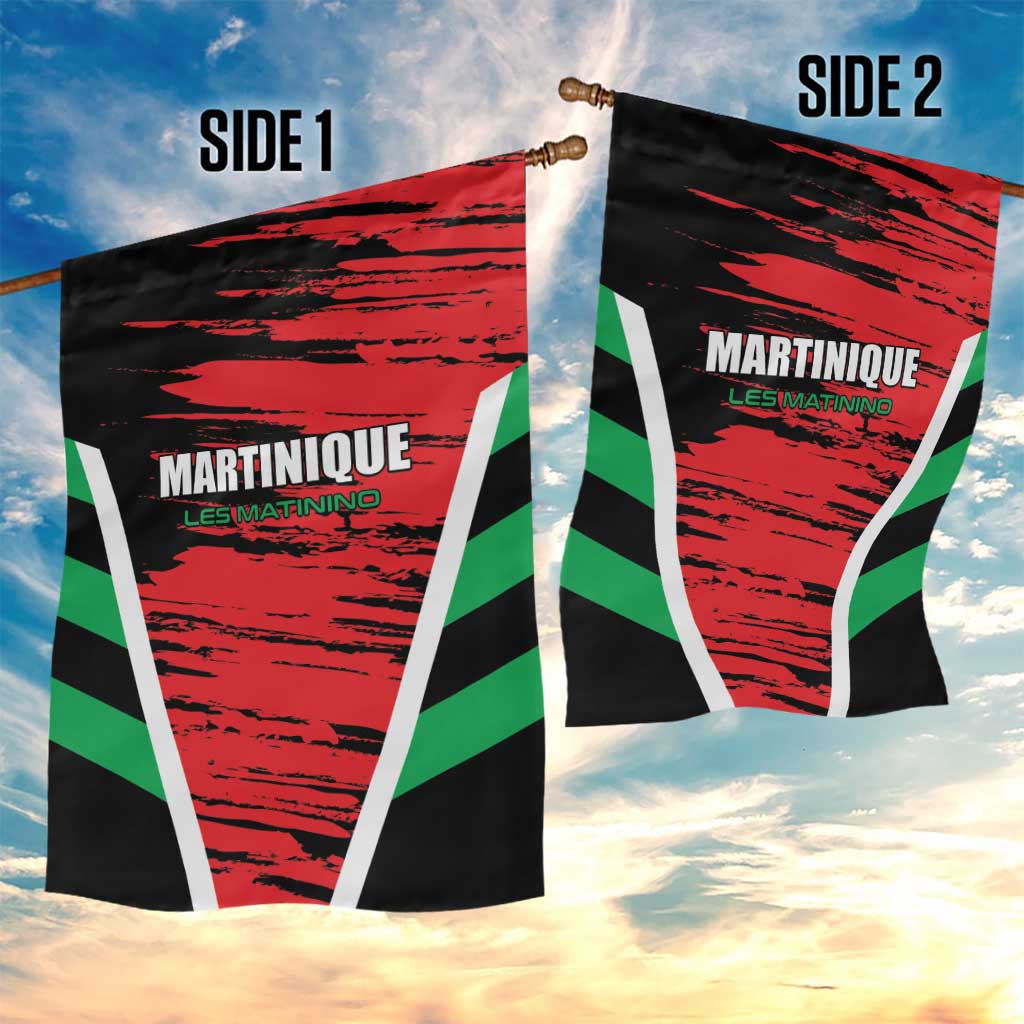 Custom Football Martinique Garden Flag Les Matinino Go Champion