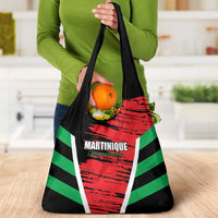 Custom Football Martinique Grocery Bag Les Matinino Go Champion