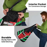 Custom Football Martinique Grocery Bag Les Matinino Go Champion