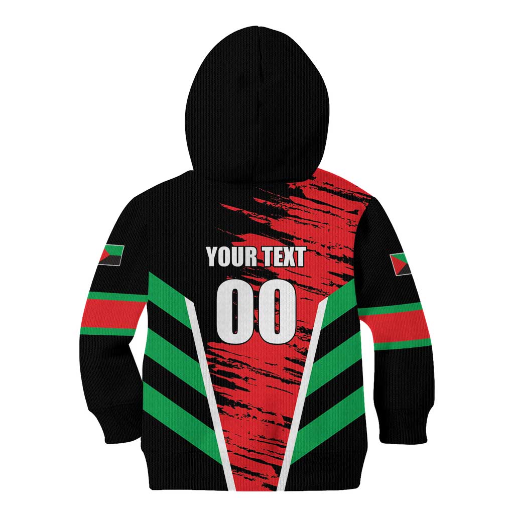 Custom Football Martinique Kid Hoodie Les Matinino Go Champion