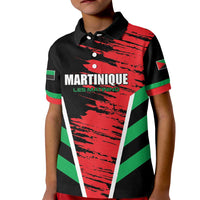Custom Football Martinique Kid Polo Shirt Les Matinino Go Champion