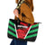 Custom Football Martinique Leather Tote Bag Les Matinino Go Champion