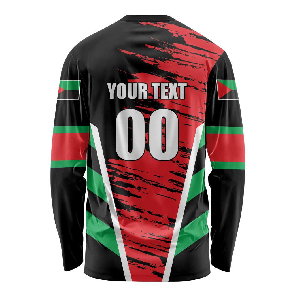 Custom Football Martinique Long Sleeve Shirt Les Matinino Go Champion