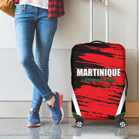 Custom Football Martinique Luggage Cover Les Matinino Go Champion