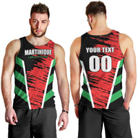 Custom Football Martinique Men Tank Top Les Matinino Go Champion