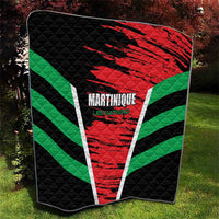 Custom Football Martinique Quilt Les Matinino Go Champion