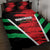 Custom Football Martinique Quilt Bed Set Les Matinino Go Champion