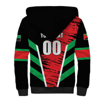 Custom Football Martinique Sherpa Hoodie Les Matinino Go Champion