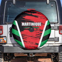 Custom Football Martinique Spare Tire Cover Les Matinino Go Champion
