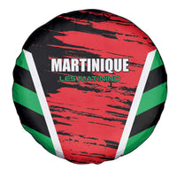 Custom Football Martinique Spare Tire Cover Les Matinino Go Champion