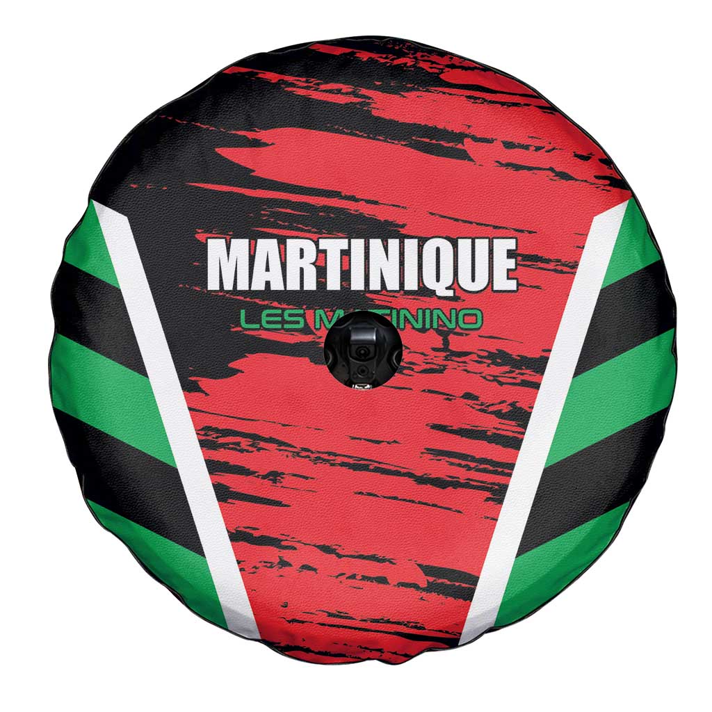 Custom Football Martinique Spare Tire Cover Les Matinino Go Champion