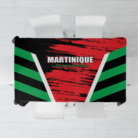Custom Football Martinique Tablecloth Les Matinino Go Champion