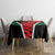 Custom Football Martinique Tablecloth Les Matinino Go Champion
