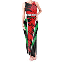 Custom Football Martinique Tank Maxi Dress Les Matinino Go Champion