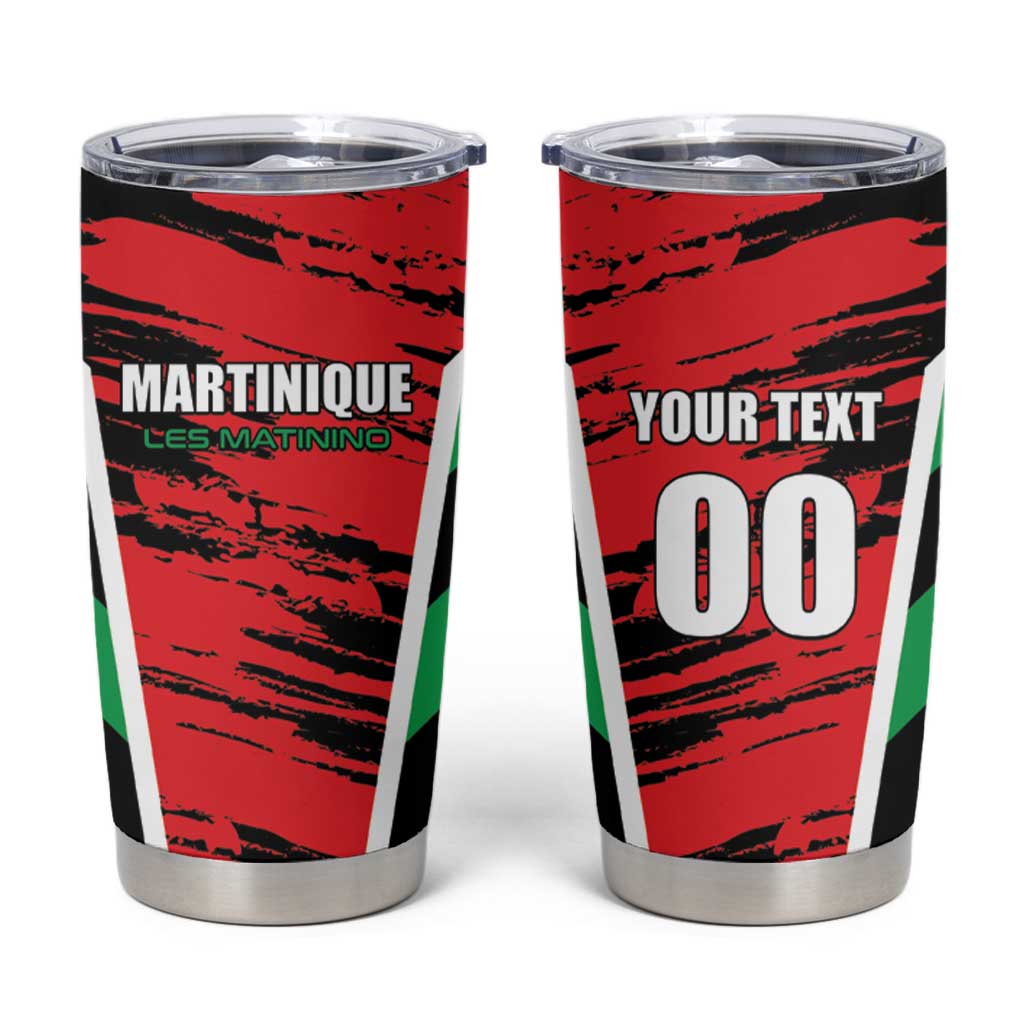 Custom Football Martinique Tumbler Cup Les Matinino Go Champion